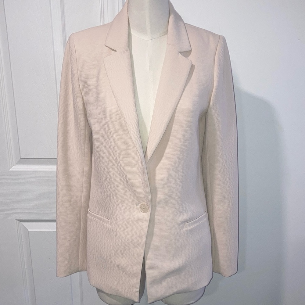 NWOT Cynthia Rowley soft pink blazer S